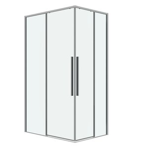 Изображение товара Душевой уголок Grossman Galaxy 300.K33.01.9080.10.00, 90 х 80 см, стекло прозрачное, профиль хром