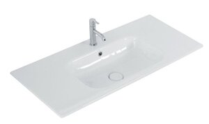 Изображение товара Раковина Cezares CZR-NAT-120-LVB, 120 см, керамика, белый