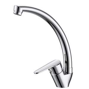 Изображение товара Полимерный смеситель Voda Breeze BZ03 для кухонной мойки, цвет хром