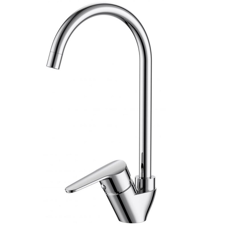 Изображение товара Полимерный смеситель Voda Breeze BZ519 для кухонной мойки хромированный