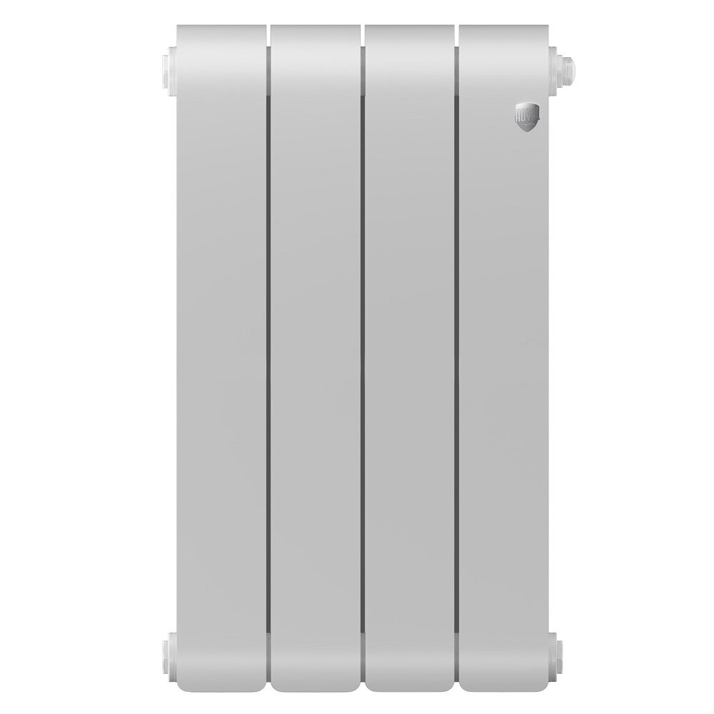 Изображение товара Радиатор биметаллический Royal Thermo Infinity 500, RTIN5004, 4 секций, боковое подключение, Bianco Traffico