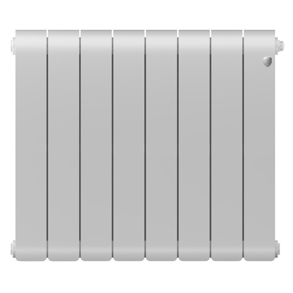Изображение товара Радиатор биметаллический Royal Thermo Infinity 500 RTIN5008, 8 секций, боковое подключение, Bianco 