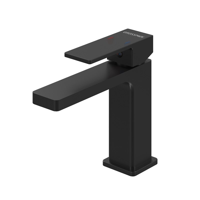 Изображение товара Смеситель для раковины Grossman Style 510.K35.05.210 черный матовый Германия Изображение товара Смеситель для раковины Grossman Style 510.K35.05.210 черный матовый Германия