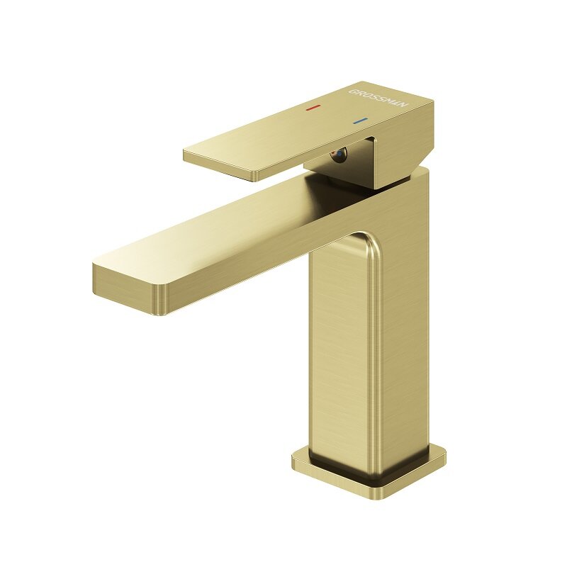 Изображение товара Смеситель для раковины Grossman Style 510.К35.05.320 с сатиновым золотом Изображение товара Смеситель для раковины Grossman Style 510.К35.05.320 с сатиновым золотом