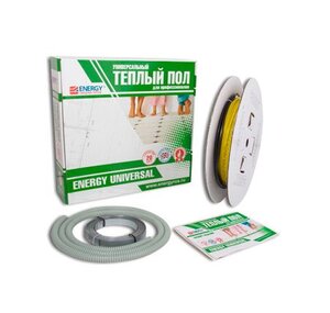 Изображение товара Электрический теплый пол Energy Universal мощностью 750 Вт для площади до 7,5 м2