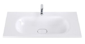 Изображение товара Раковина Cezares CZR-750/480-LV-MR-ECO, 75 см, искусственный камень, белый