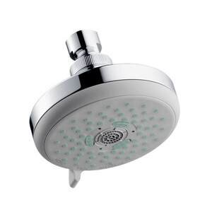 Изображение товара Верхний душ Hansgrohe Croma 100 Multi 27443000 10х10 см три типа струи хром Германия