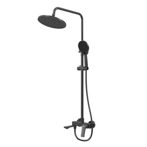 Изображение товара Душевая система Grossman Galaxy 500.K35.01.210, цвет черный матовый