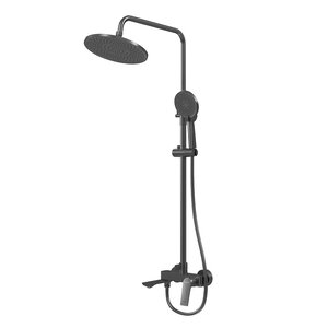 Изображение товара Душевая система Grossman Galaxy 500.K35.01.420, графит сатиновый