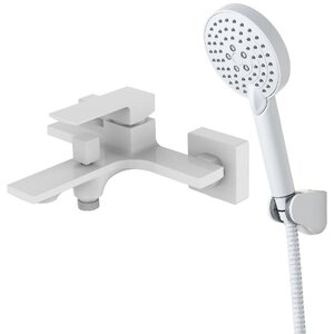 Изображение товара Смеситель для ванны и душа Orange Lutz M04-300w белый, Германия, 10 лет гарантия