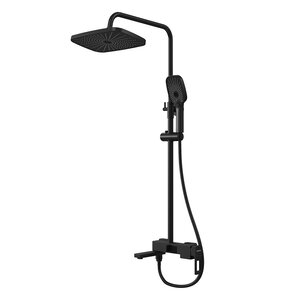 Изображение товара Душевая система Grossman Pragma 500.K35.03.210, черный матовый