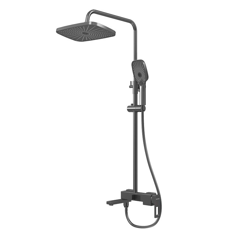 Изображение товара Душевая система Grossman Pragma 500.K35.03.420, графит сатиновый