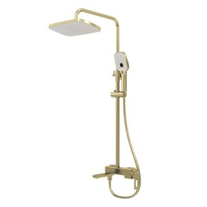Изображение товара Душевая система Grossman Pragma 500.K35.03.320, золото сатиновый