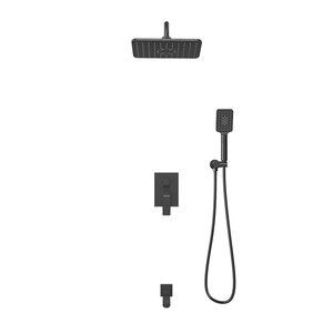 Изображение товара Душевая система Grossman Classic 501.K35.04.210, черный матовый