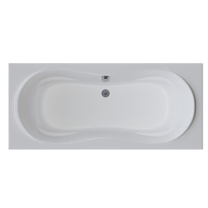 Изображение товара Ванна акриловая 1MarKa Dinamika 01ди1780кс2+, 170 x 80 см, каркас, слив-перелив, цвет белый