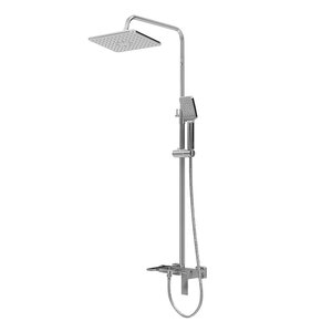 Изображение товара Душевая система Grossman Style 500.K35.05.100 хром, тропический и ручной душ, 3 режима