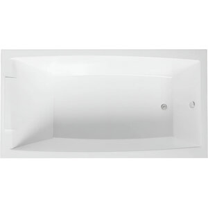 Изображение товара Ванна акриловая 1MarKa Aelita 160x75 см белая с каркасом и подголовником