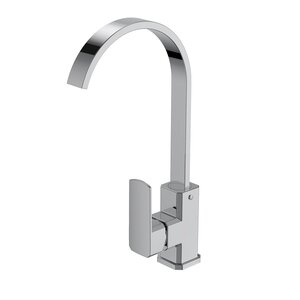 Изображение товара Полимерный смеситель Voda Iceberg IC519R для кухонной мойки, цвет хром