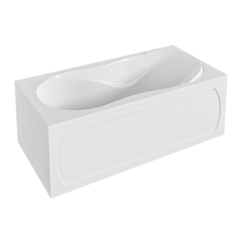 Изображение товара Ванна акриловая 1MarKa Enna 01эн1775кп, белая, 170 x 75 см