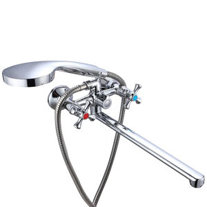 Изображение товара Смеситель Voda Laguna LGN31 для ванны и душа с душевым гарнитуром, хром