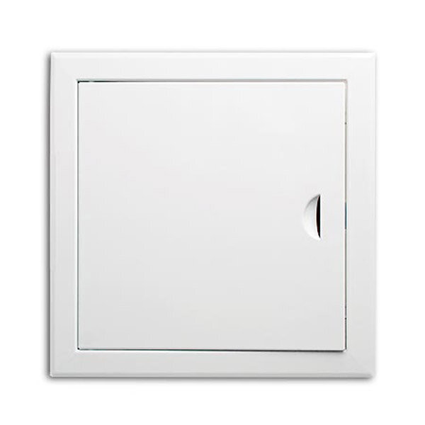 Изображение товара Сантехнический металлический люк Wester 15x15 с магнитным замком и рамкой