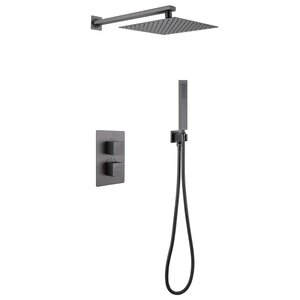 Изображение товара Душевая система Abber Daheim AF8251NG, термостатическая, никель