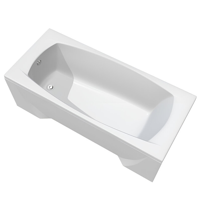 Изображение товара Ванна акриловая 1MarKa Pragmatika 01пр19380кс2+, 193 x 80 см, белая
