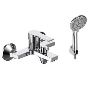 Изображение товара Смеситель Voda RF54acs для ванны и душа с душевым гарнитуром хром