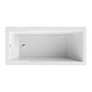 Изображение товара Ванна акриловая 1MarKa Рагуза/Raguza 01ра1880кс2+, 180 x 80 см, каркас, слив-перелив, цвет белый