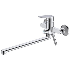 Изображение товара Смеситель Voda Shore SHR31 для ванны и душа хром с поворотным изливом