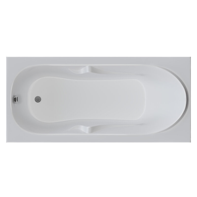 Изображение товара Ванна акриловая 150х70 см 1MarKa Vita 01вит1570кс2+ с усиленным каркасом и подголовником