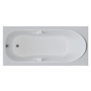 Изображение товара Ванна акриловая 1MarKa Vita 01вит1570кс2+, 150 x 70 см, каркас, слив-перелив, цвет белый