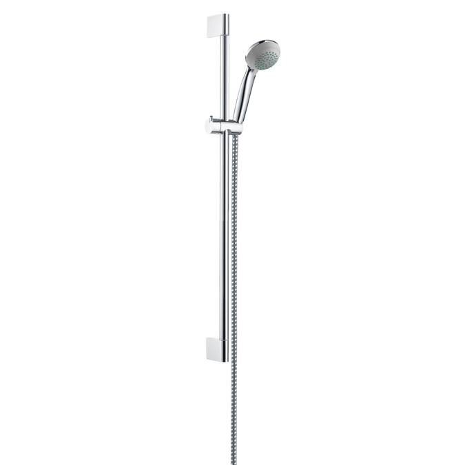 Изображение товара Душевой гарнитур Hansgrohe Crometta 85 Mono Green с 2 режимами струи 65 см хром