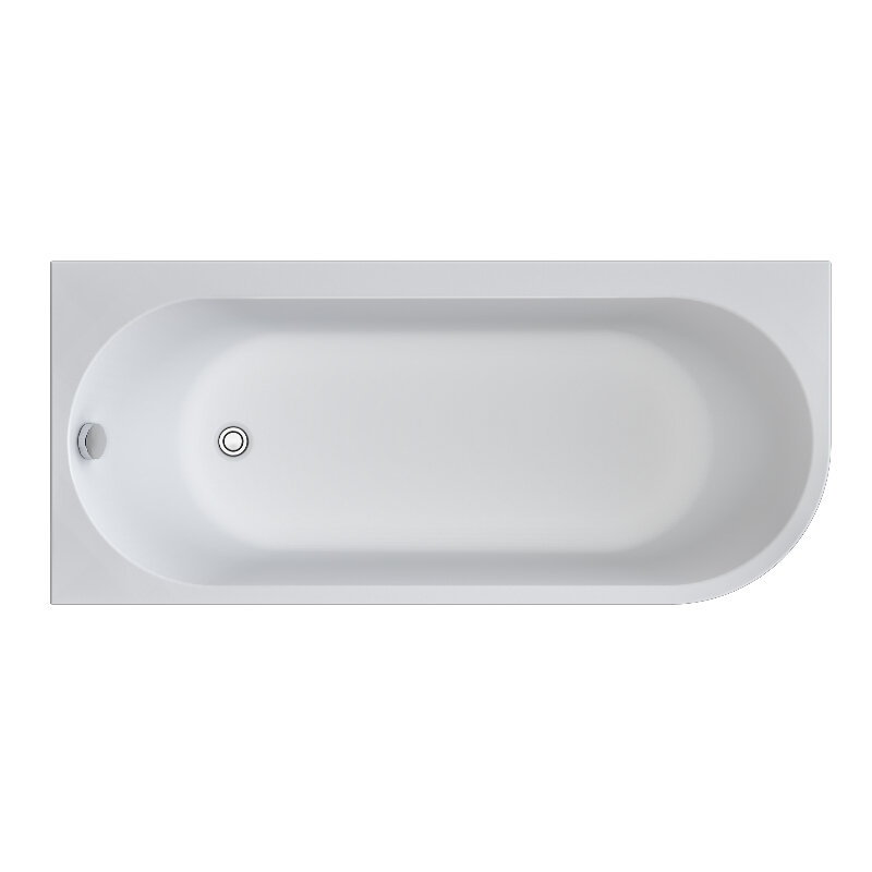 Изображение товара Ванна акриловая 1MarKa Alisa 170x75 см, белая