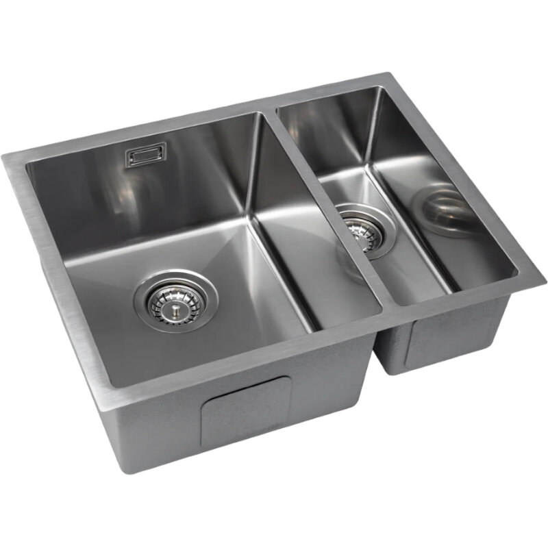 Изображение товара Кухонная мойка GRANDEx Aqua Proline 300208 58,5 см нержавеющая сталь сатин