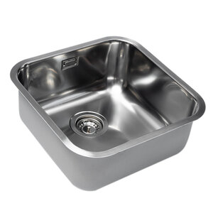 Изображение товара Кухонная мойка Grandex Aqua Select 200333, 44 см, нержавеющая сталь, цвет сатин
