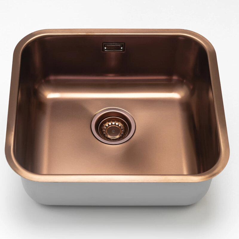 Изображение товара Кухонная мойка Grandex Aqua Select из нержавеющей стали 49.5 см медь