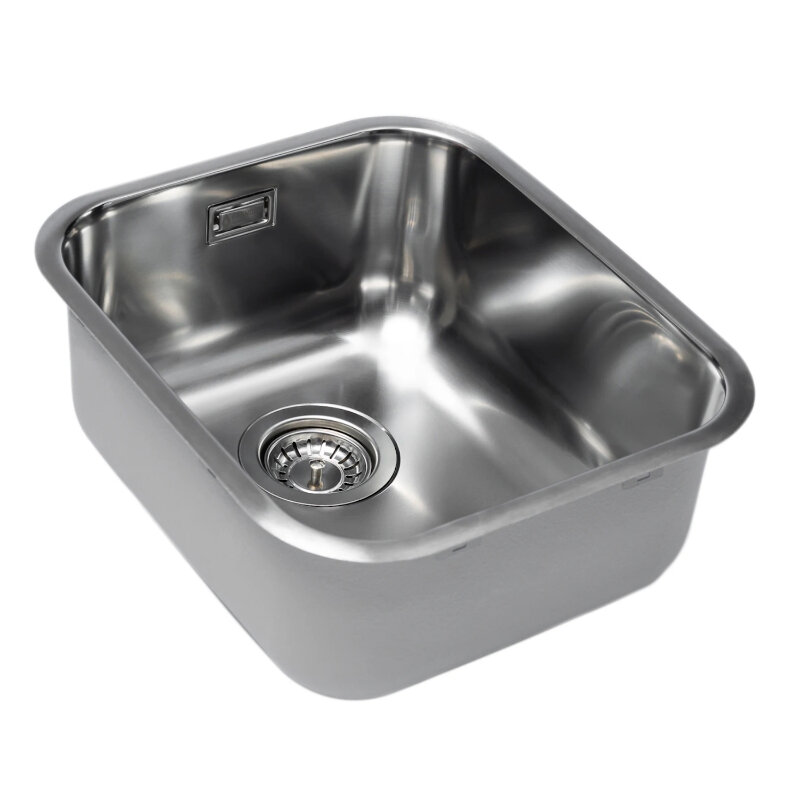 Изображение товара Кухонная мойка Grandex Aqua Select 200330 из нержавеющей стали 42,4x36,4 см Изображение товара Кухонная мойка Grandex Aqua Select 200330 из нержавеющей стали 42,4x36,4 см