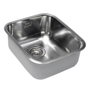 Изображение товара Кухонная мойка Grandex Aqua Select 200330, 36 см, нержавеющая сталь, цвет сатин