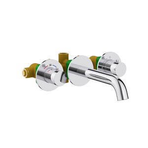 Изображение товара Встраиваемый смеситель для раковины Timo Saona 2381/00SM с термостатом хром