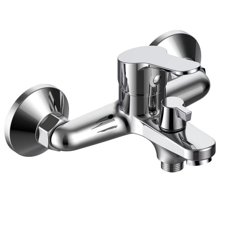 Изображение товара Смеситель для ванны и душа Voda Tide TD54 хром с душевым гарнитуром