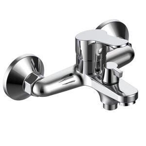 Изображение товара Смеситель для ванны и душа Voda Tide TD54 хром с душевым гарнитуром