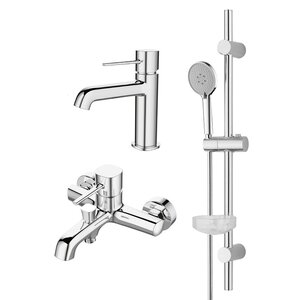 Изображение товара Комплект смесителей для ванны Orange Karl M05-511cr, цвет хром