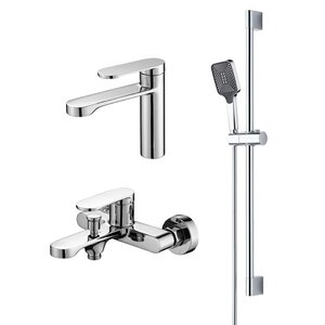 Изображение товара Комплект смесителей для ванны Orange Vesper M10-711cr, цвет хром