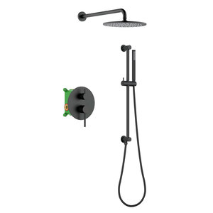 Изображение товара Душевая система Timo Saona SX-2309/03SM, цвет черный матовый