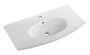 Изображение товара Раковина Cezares Comfort 50149, 101 см, керамика, белый