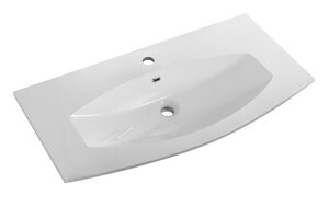 Изображение товара Раковина Cezares 50195 101 см из искусственного камня с переливом