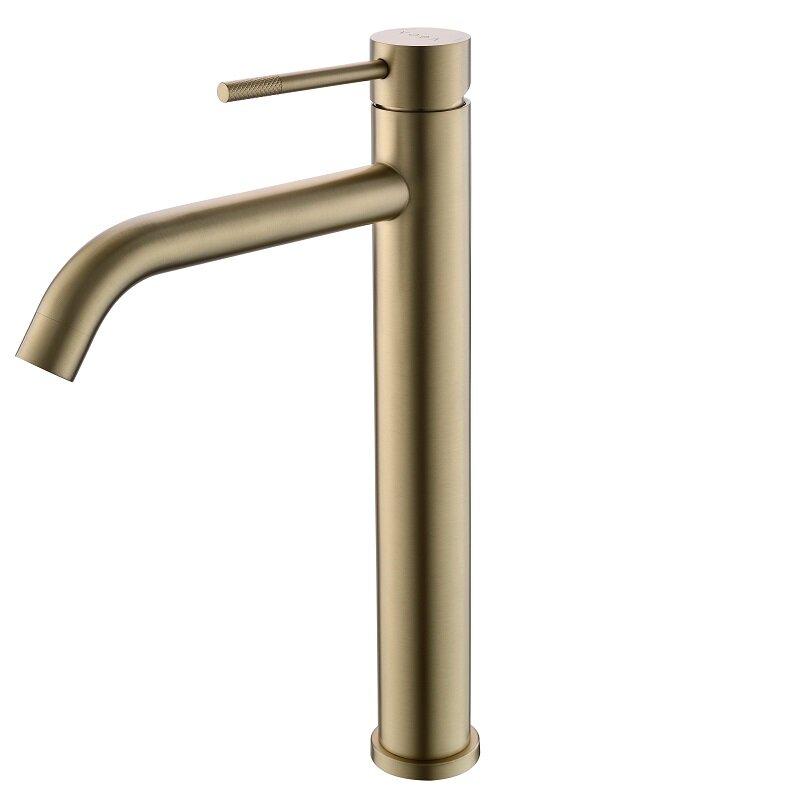 Изображение товара Смеситель Voda Vessel Gold VSL25G для раковины, золото, однорычажный, РФ