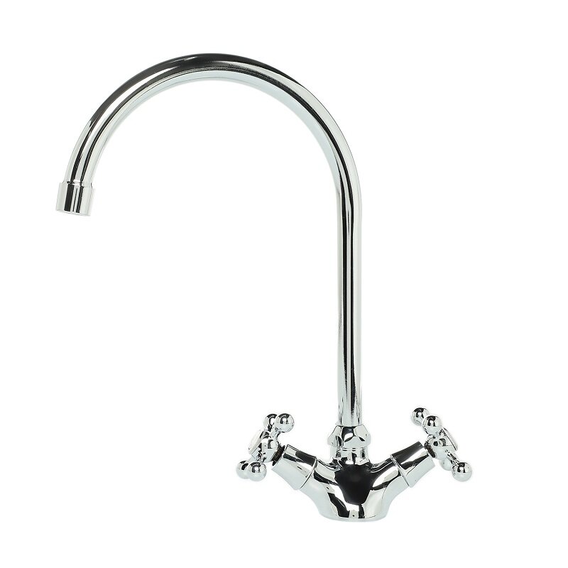 Изображение товара Смеситель для кухни Orange Alfi3 M11-005cr, с поворотным изливом, цвет хром