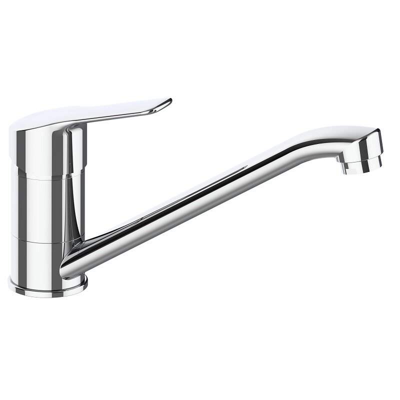 Изображение товара Смеситель Voda Wave WA05 для кухонной мойки хром однорычажный поворотный